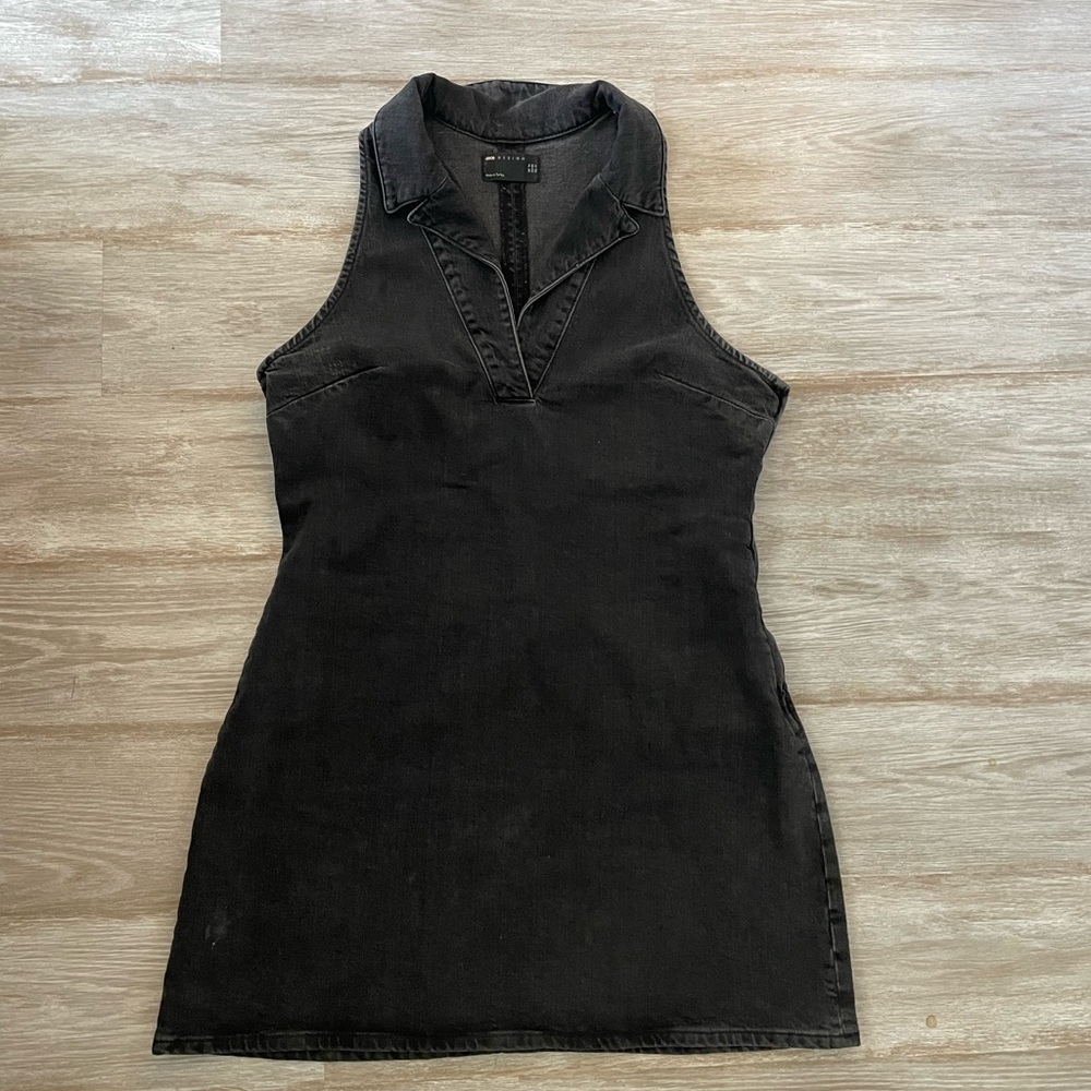 ASOS Denim Collared Dress